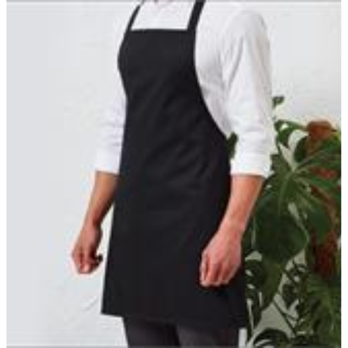 Plain Black Standard Apron