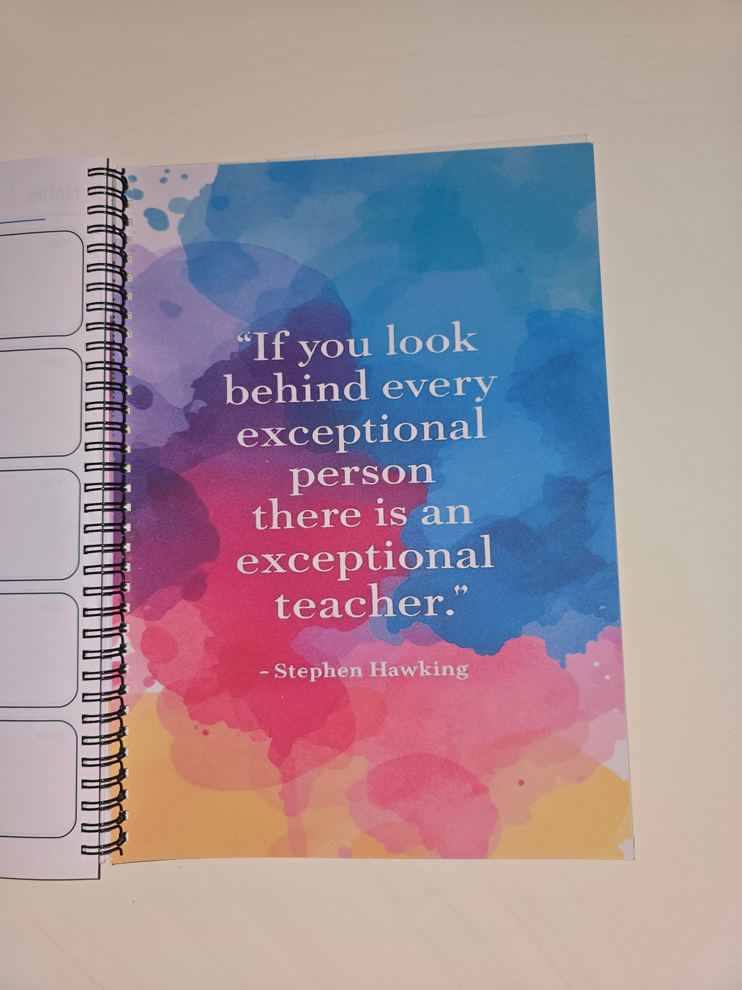 DT Teacher Planner