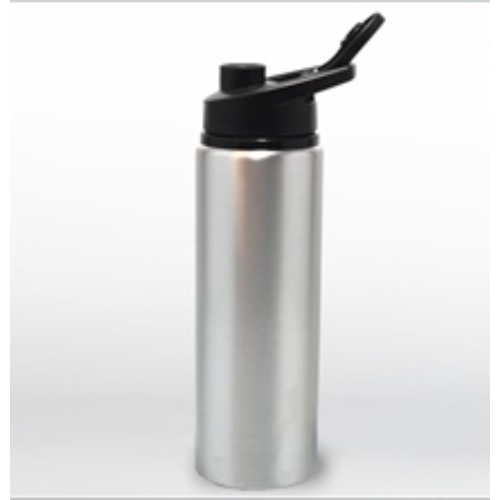 Custom 750ml Alu Sports Water Bottle With Flip Top