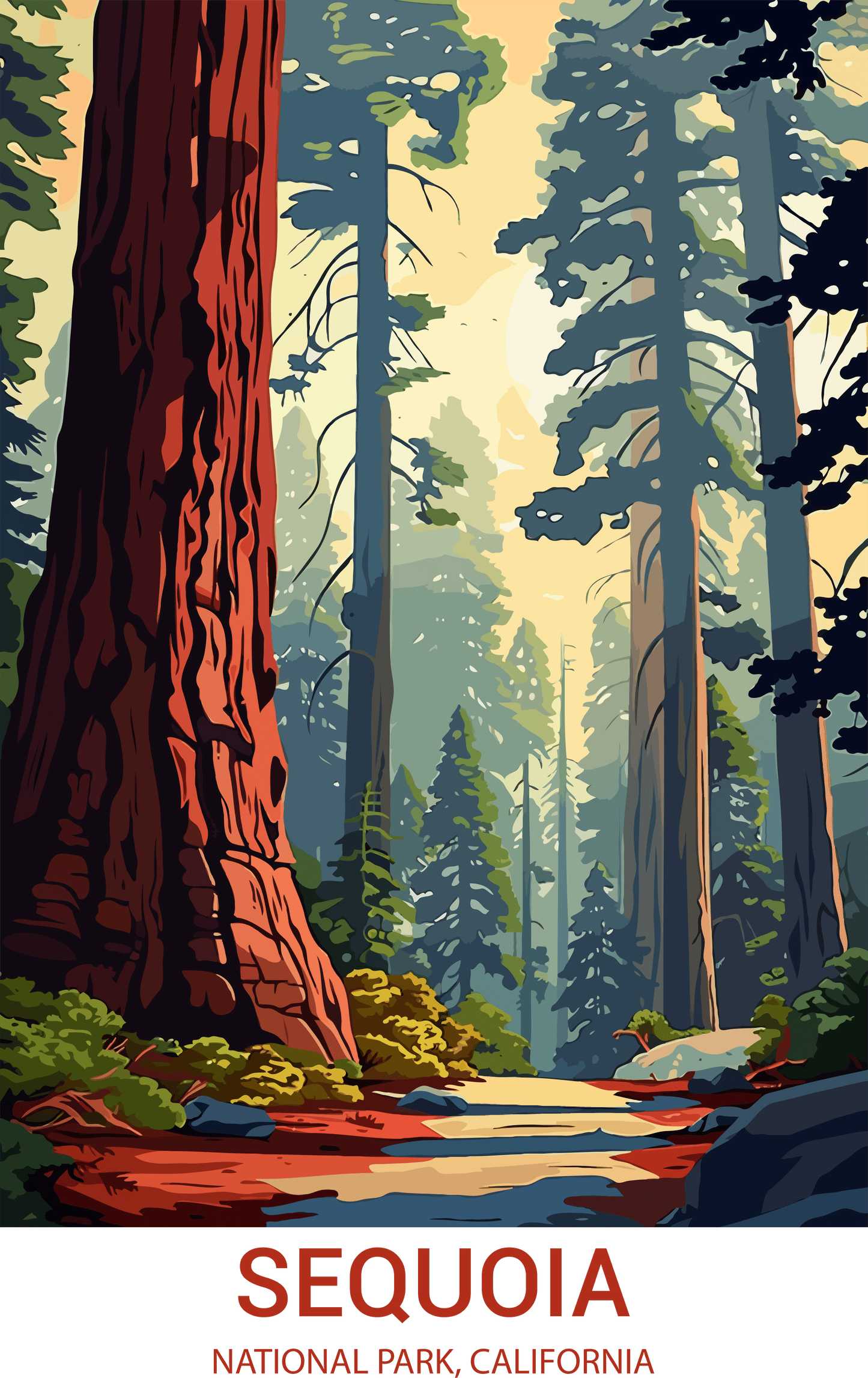 Sequoia National Park, California A3 Poster