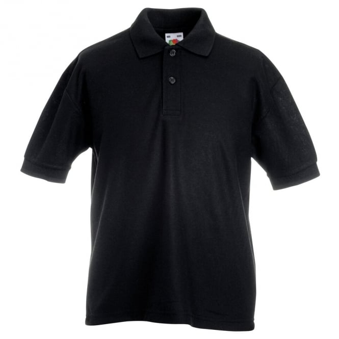 Custom Fruit of the Loom Kids Polo Shirt