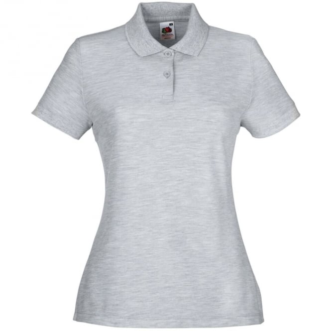 Custom Fruit of the Loom Ladyfit Polo Shirt