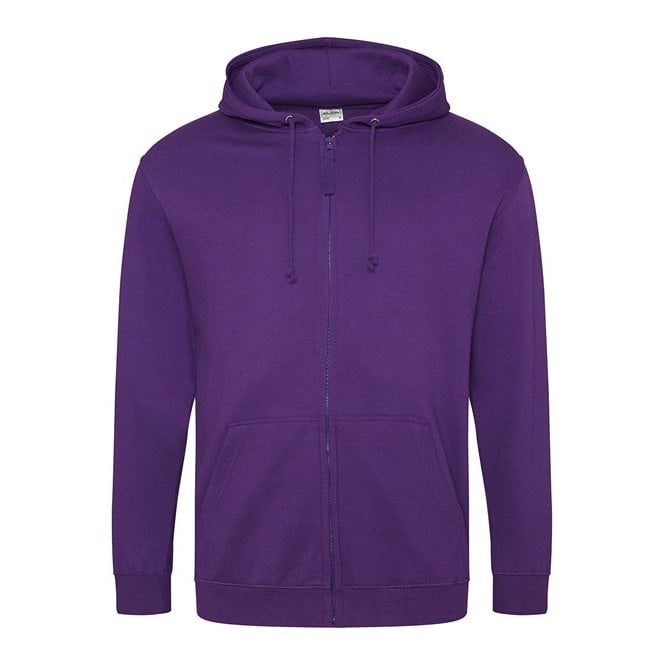 Plain AWD Zipped Hoodie