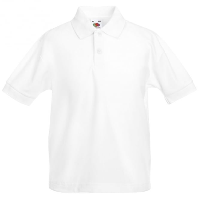 Custom Fruit of the Loom Kids Polo Shirt