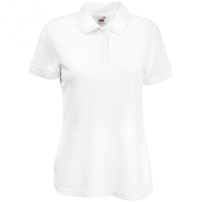 Custom Fruit of the Loom Ladyfit Polo Shirt
