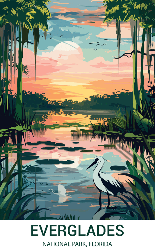 Everglades National Park, Florida A3 Poster