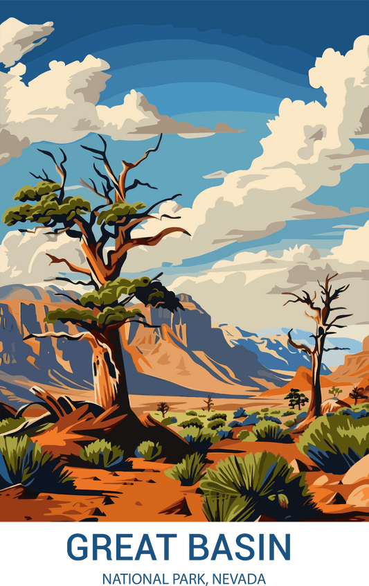 Great Basin National Park, Nevada A3 Poster