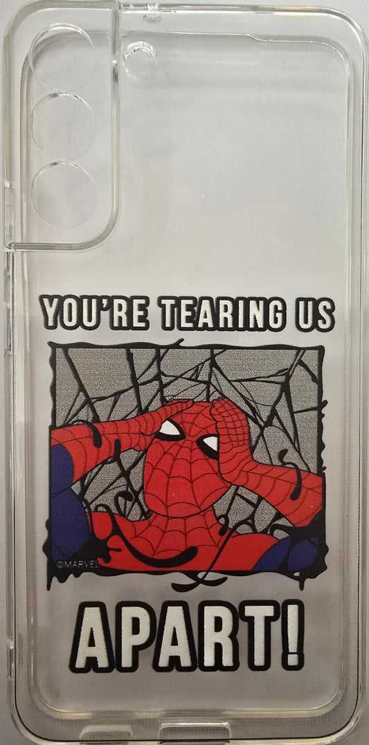 Spider Man "You're Tearing Us Apart" Marvel Phone Case for Samsung S22 Plus