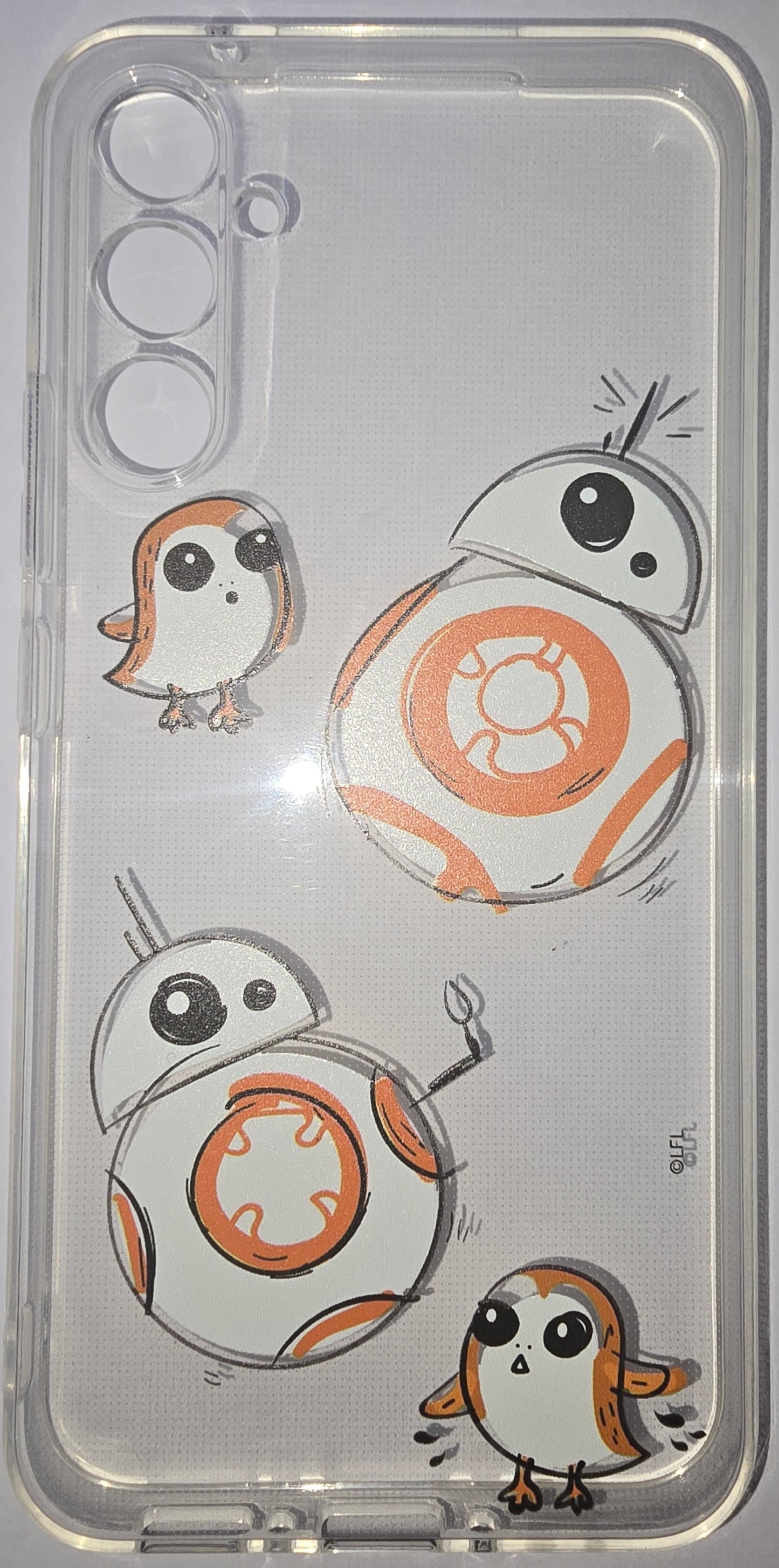 BB8 Star Wars Phone Case for Samsung A34