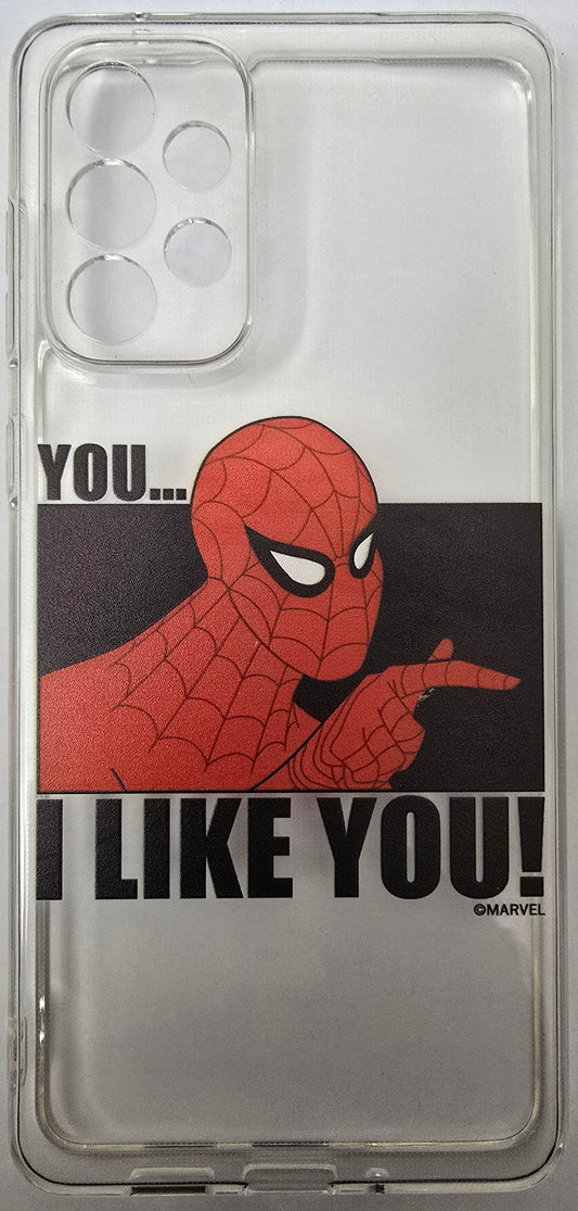 Spiderman "You... I Like You" Phone Case for Samsung A73