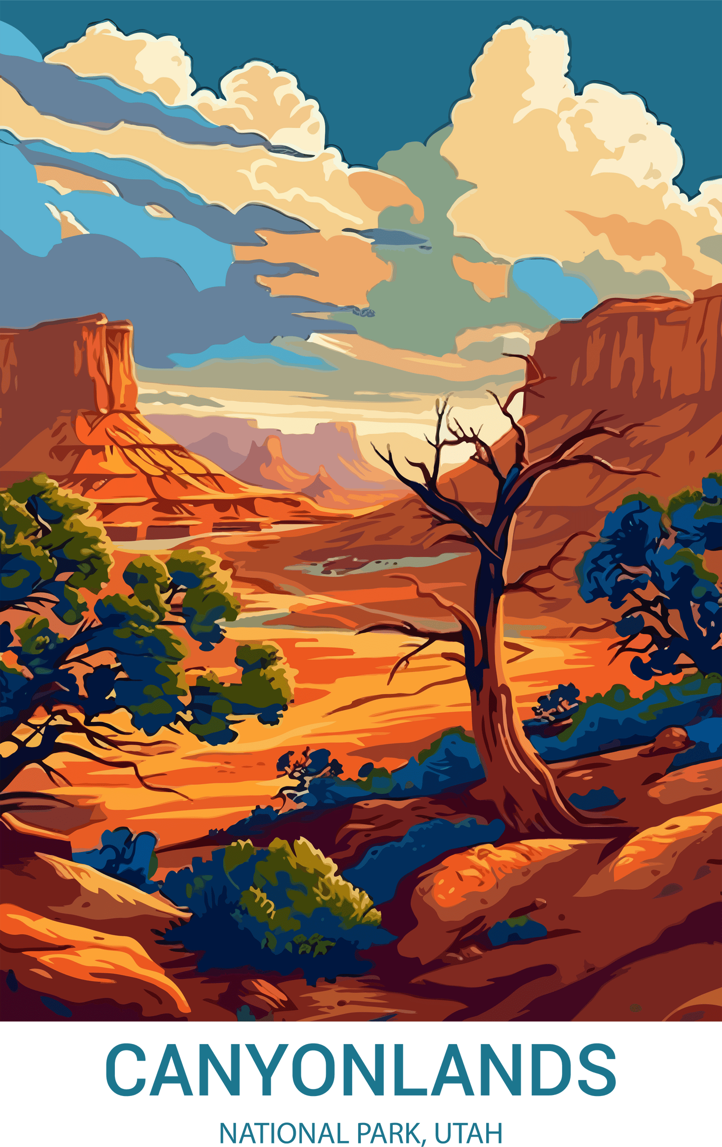Canyonlands National Park, Utah A3 Poster