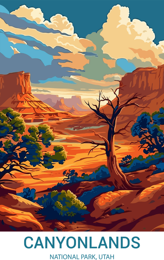 Canyonlands National Park, Utah A3 Poster