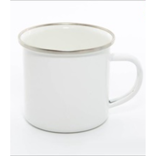 Custom Fine Enamel 12Oz Mugs