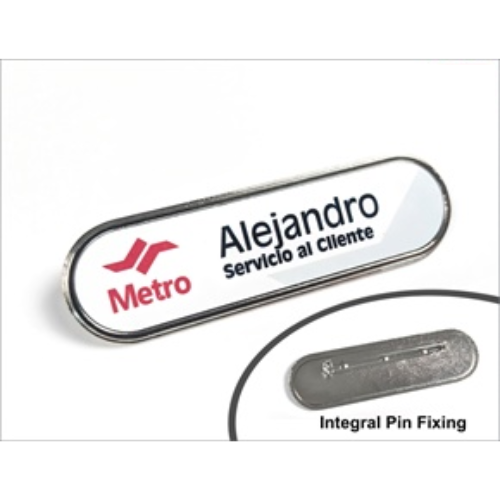Custom Metal Name Badge