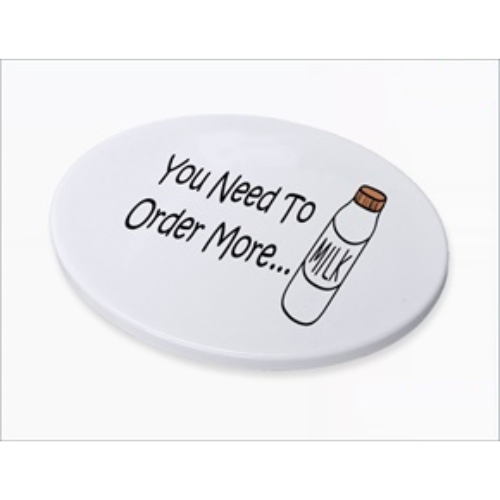 Custom Polymer Oval Fridge Magnet