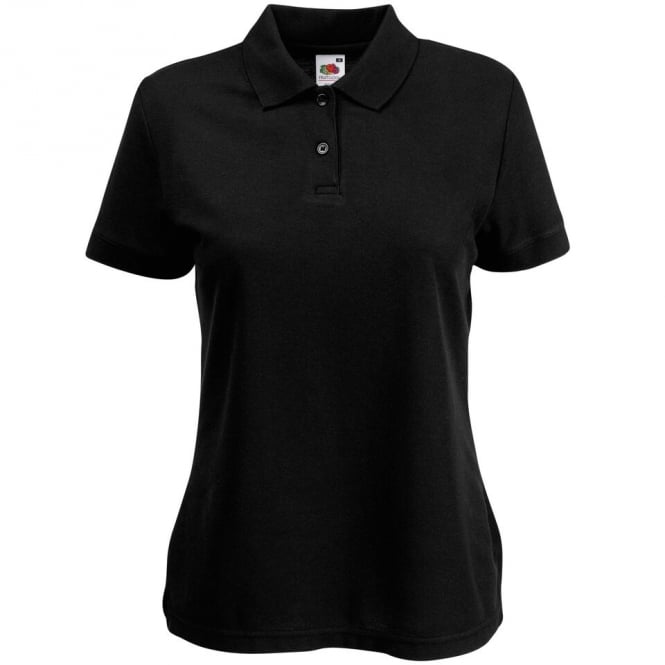 Custom Fruit of the Loom Ladyfit Polo Shirt