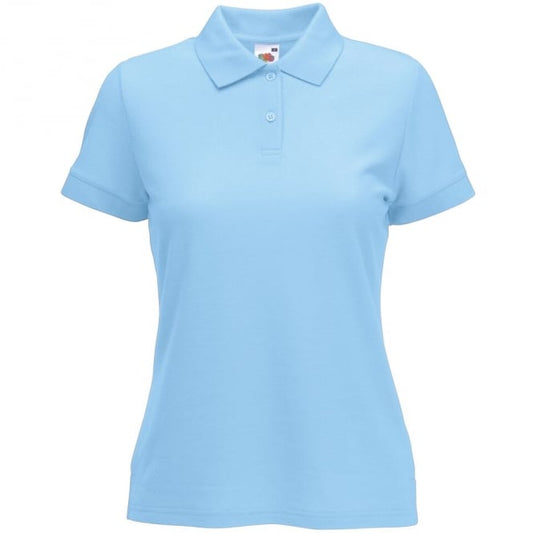 Custom Fruit of the Loom Ladyfit Polo Shirt